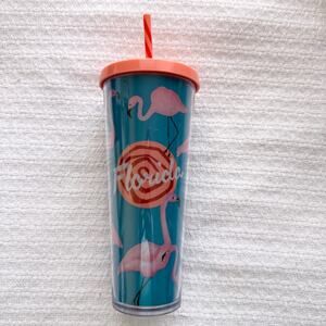 Starbucks Florida Flamingo 24 oz. Cold Beverage Tumbler